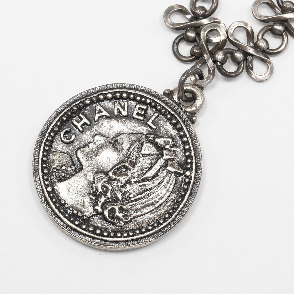 CHANEL Authentic Silver Charm Bracelet - Picture 5 of 9